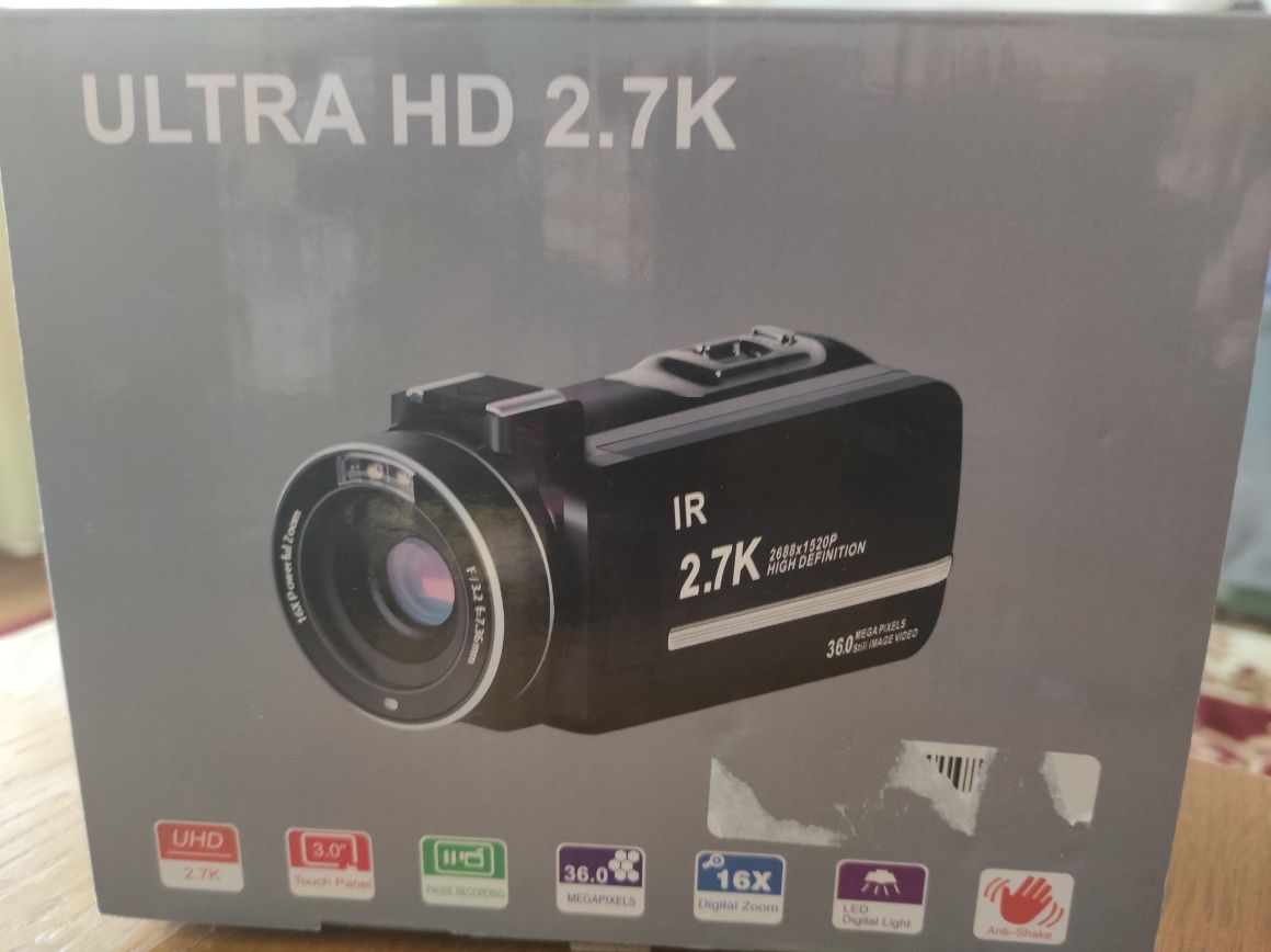 Se vinde camera filmat digitala ultra HD 2.7K