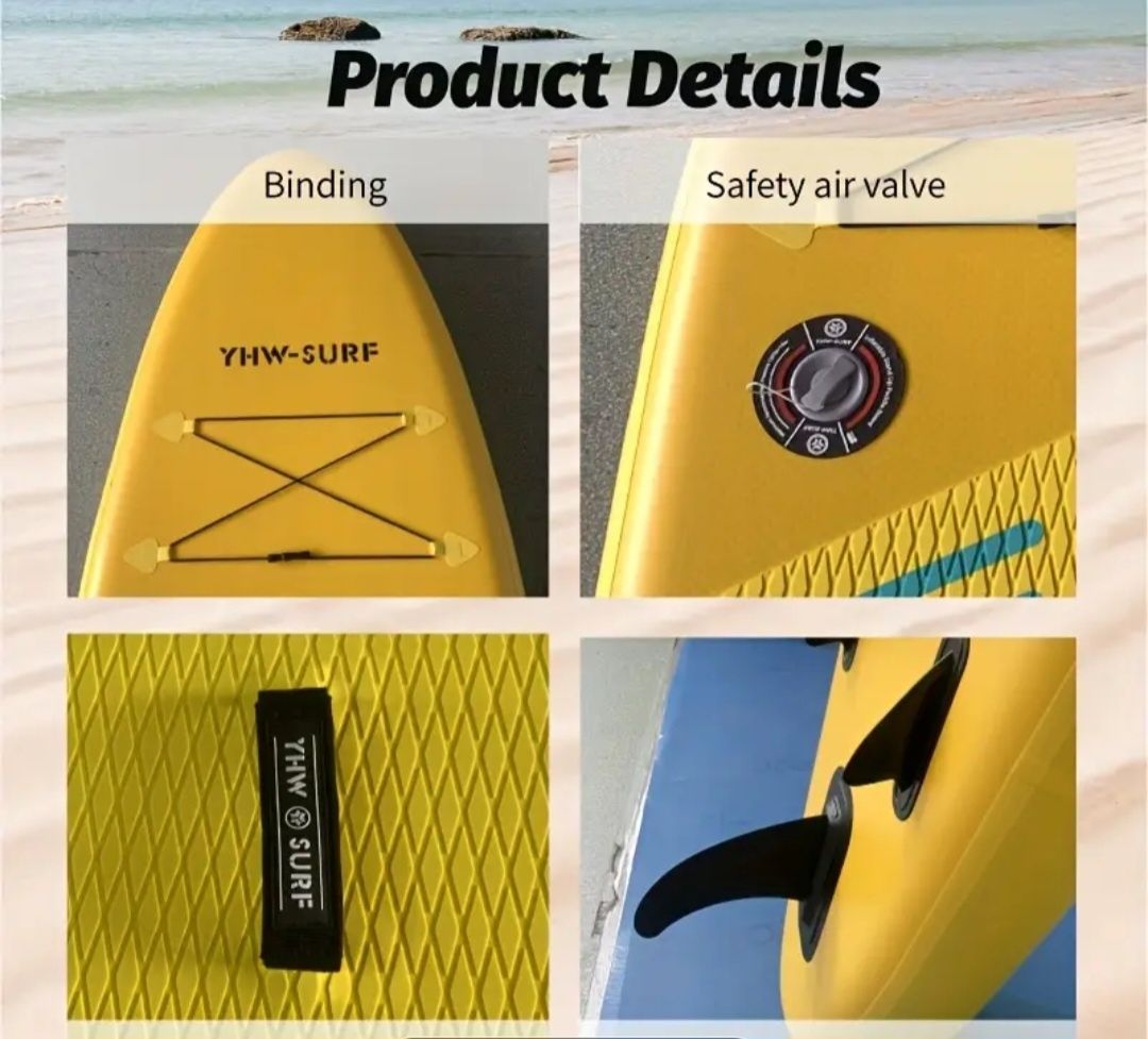 ЧИСТО НОВ Paddle board с аксесоари