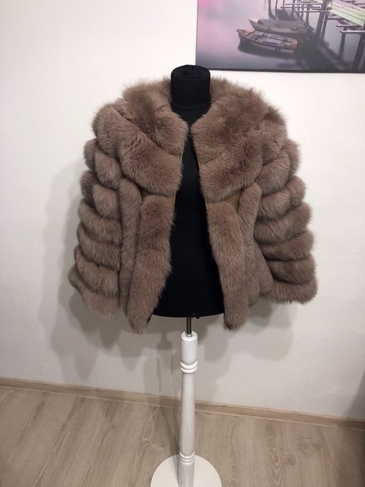 Haine si veste din blana naturala de chinchila si vulpe