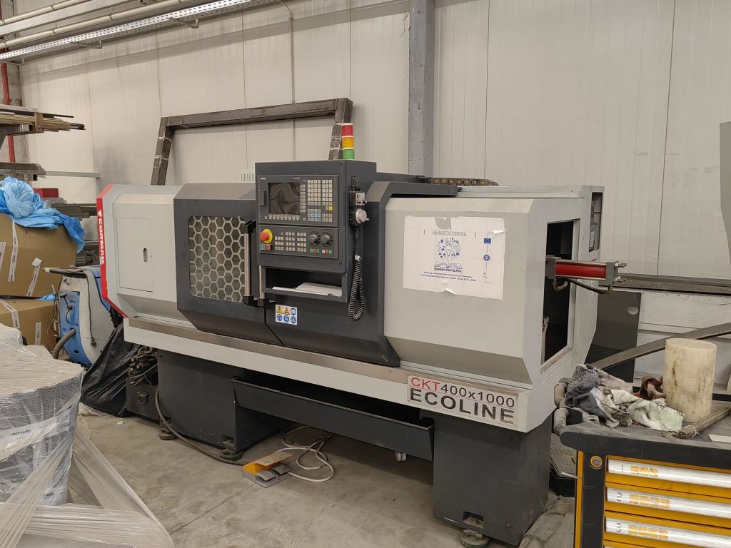 Strung CNC Cormak CKT 400x1000 ECOLINE – 0 ore de funcționare – An 202