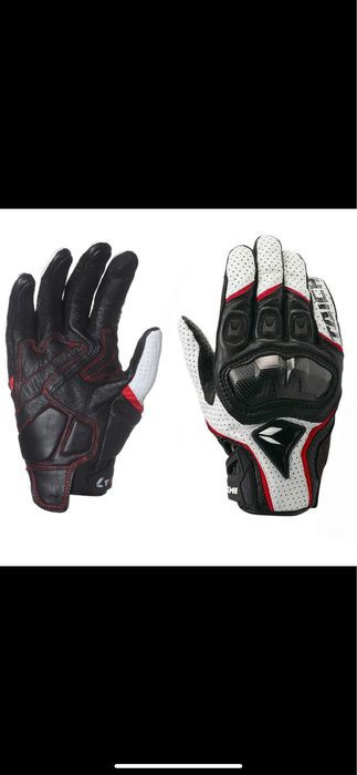 Manusi moto din piele perforata M, L, XL