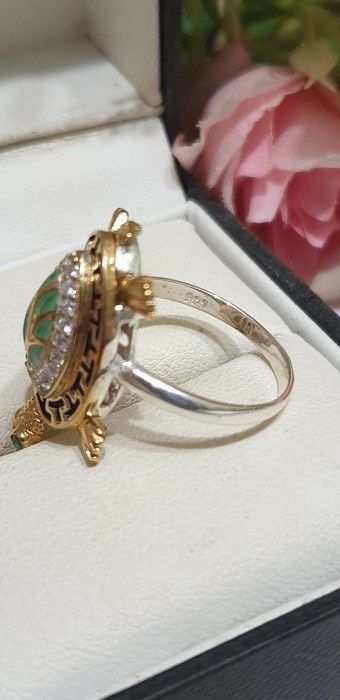 Inel broscuță Argint 925