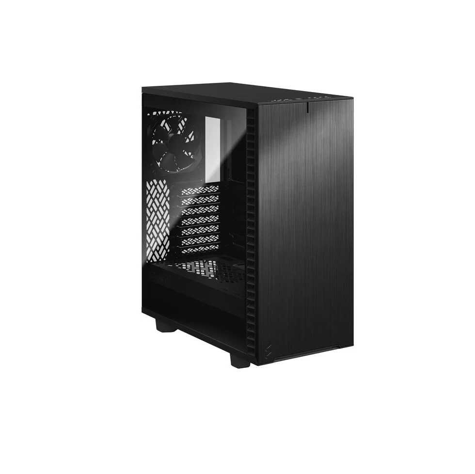 ^ Корпус Fractal Design Define 7 Compact - Black TG Dark Tint