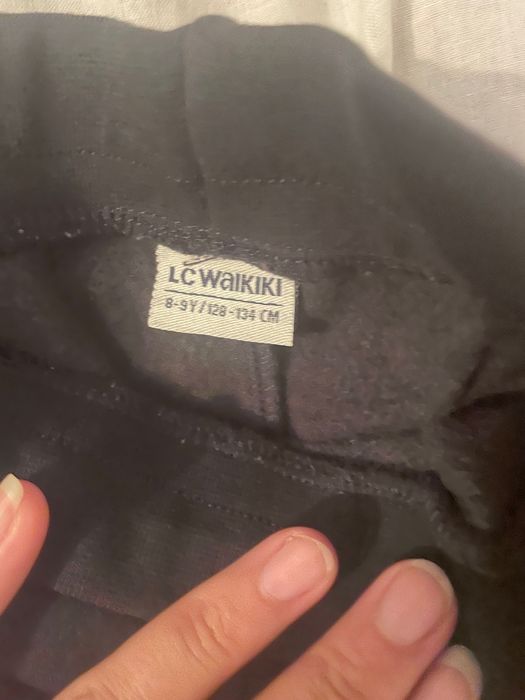 Blugi grosi de iarna si Pantaloni trening, marime 134