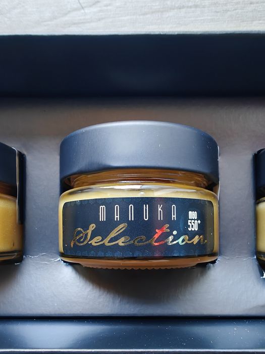 Set 3 borcane DELUXE miere MANUKA Noua Zeelanda originala