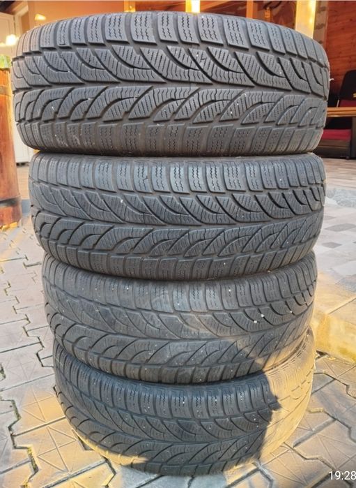 Cauciucuri iarna M+S 205/55/R16, jante tabla, chit pana.