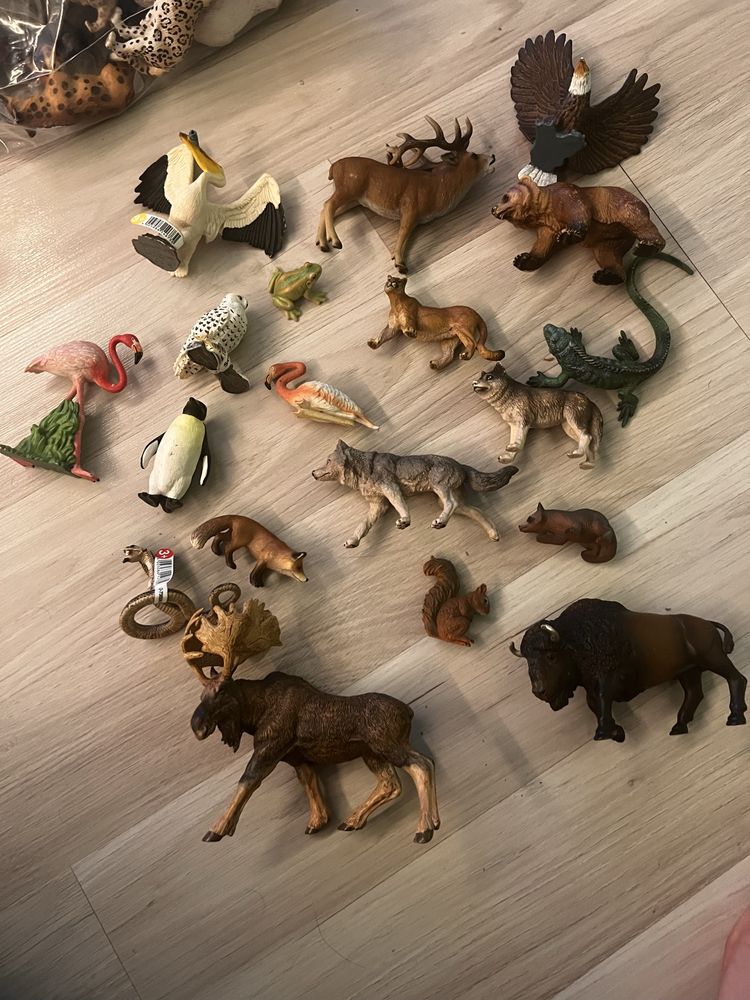 100 figurine cu animale de colectie pt. colectionari schelich papo,