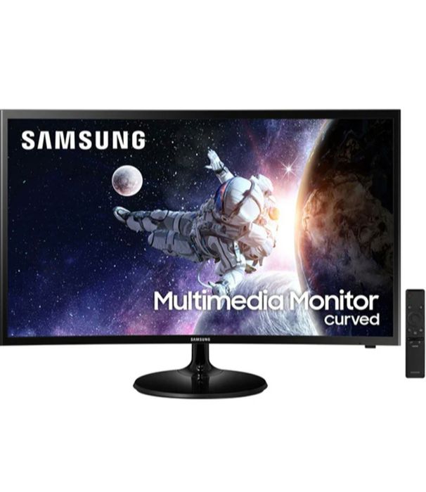 Monitor Samsung C32F39MFUU, 32", Full HD, Curbat, Nou, cu telecomanda