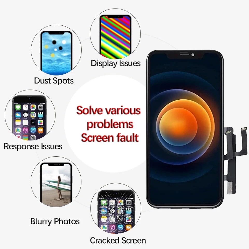 Display nou pentru iphone X Xs Xr 11 11 pro Xs MAX 12 12 pro Max