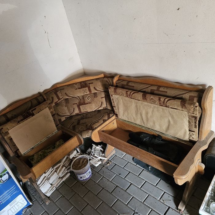 Set Coltar de bucatarie 2 scaune.