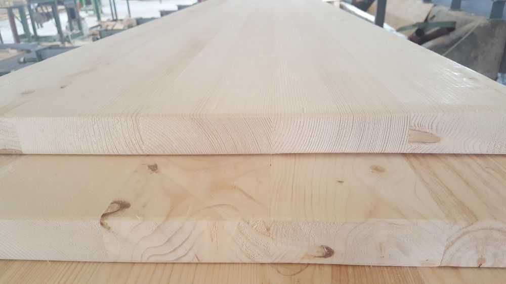 Blat din lemn masiv de pin birouri si spatii comerciale/bucatarii