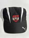SAPCA PUMA - Negru cu alb - Fotbal - Stema AUSTRIA - Eticheta -Vintage