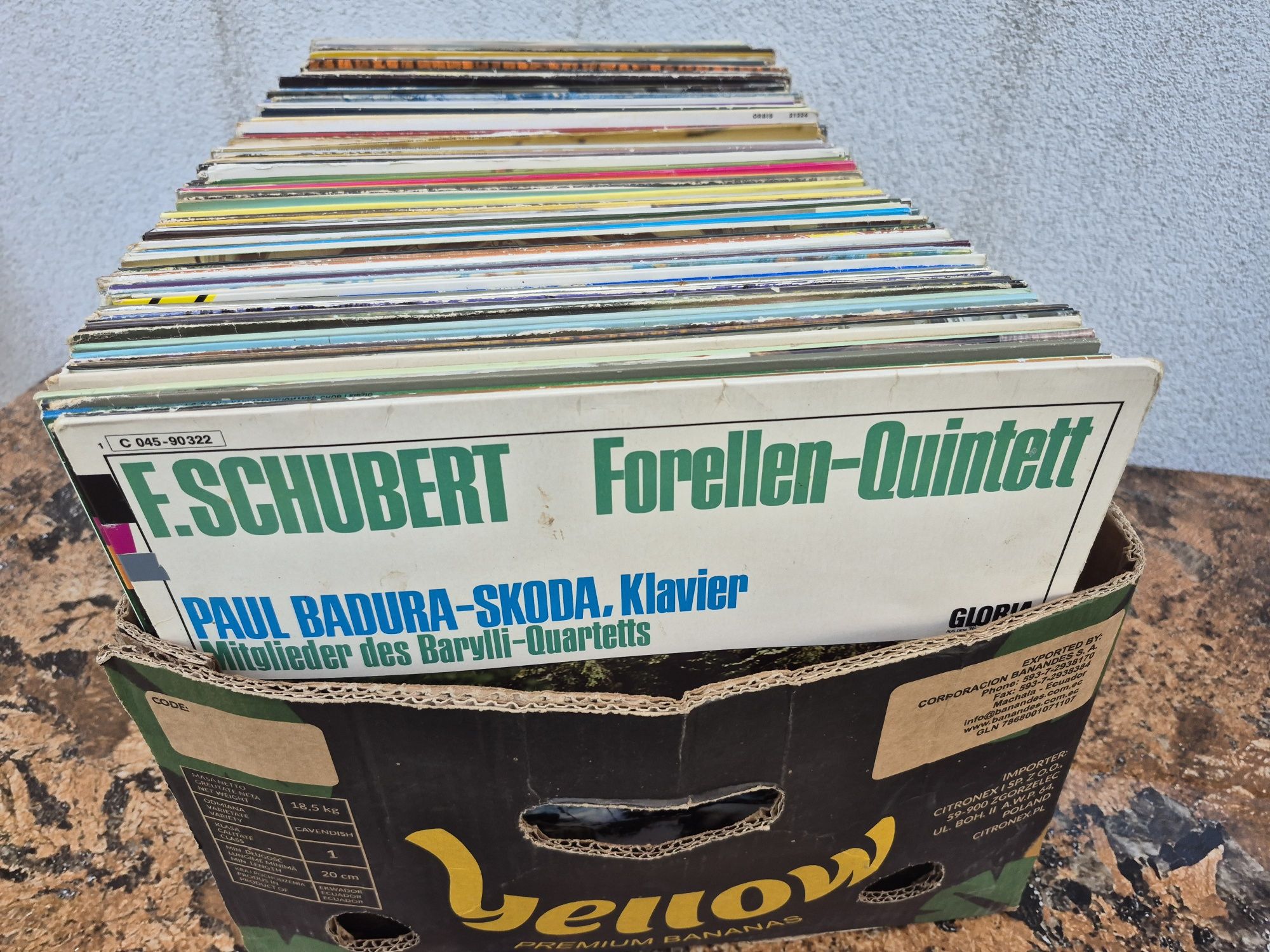 Vând lot 150LP Discuri Vinil cu muzică clasică pentru pick up