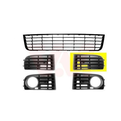 Grila bara protectie Vw Golf 5 (1k1) Van Wezel 5894591, parte montare : stanga, fata