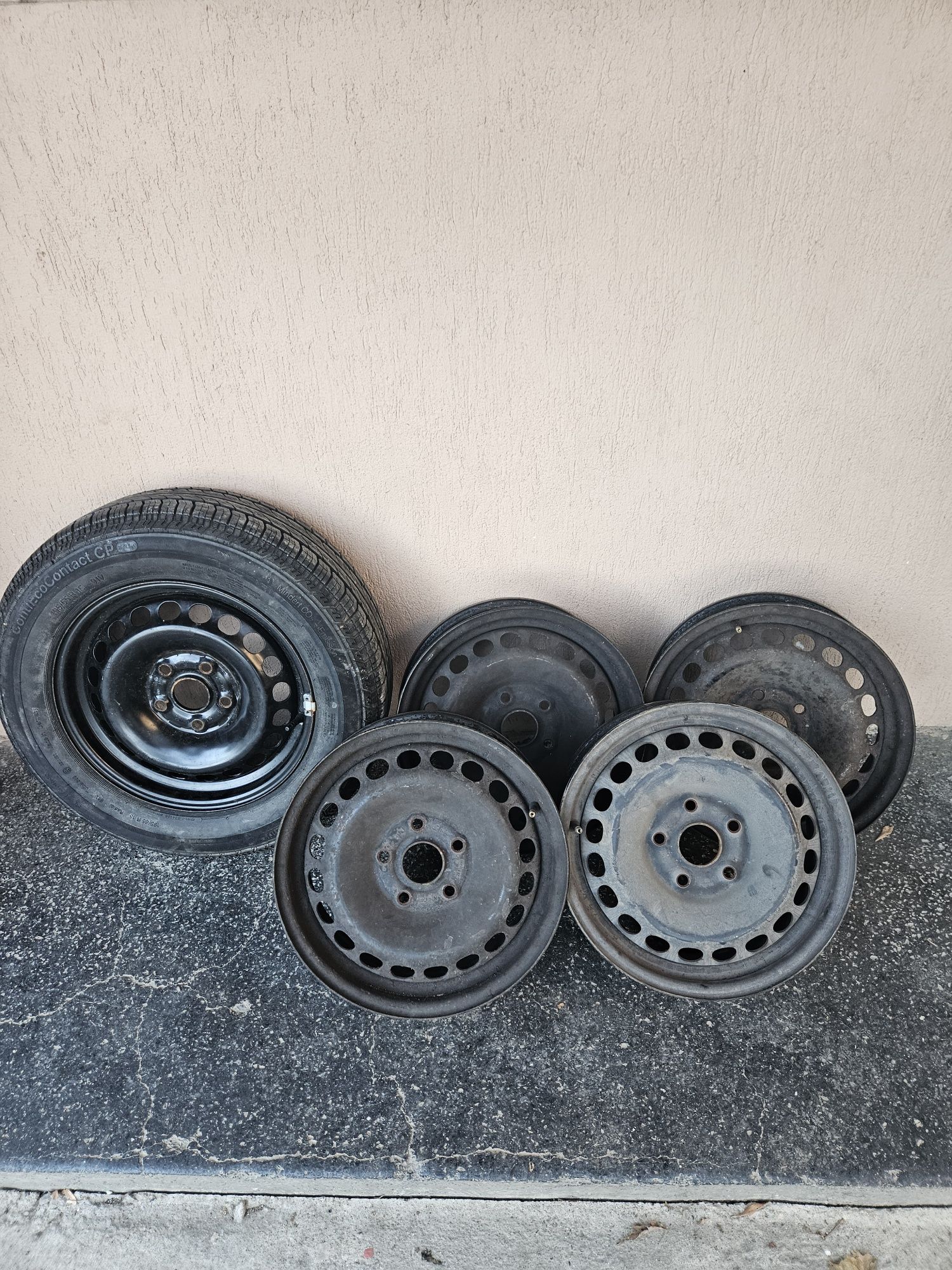 Железни джанти за VW 5×112/15цола