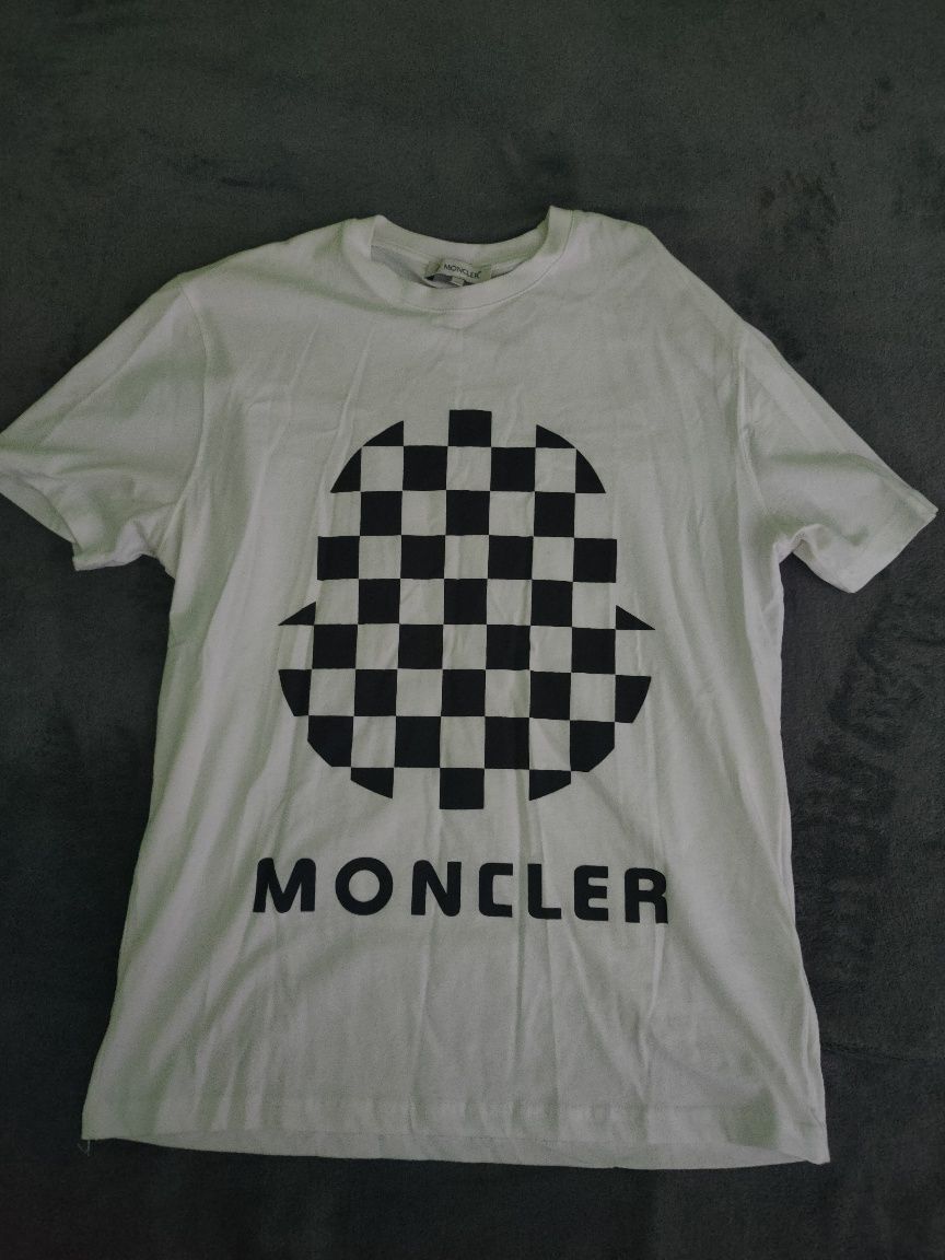 Tricou moncler Alb