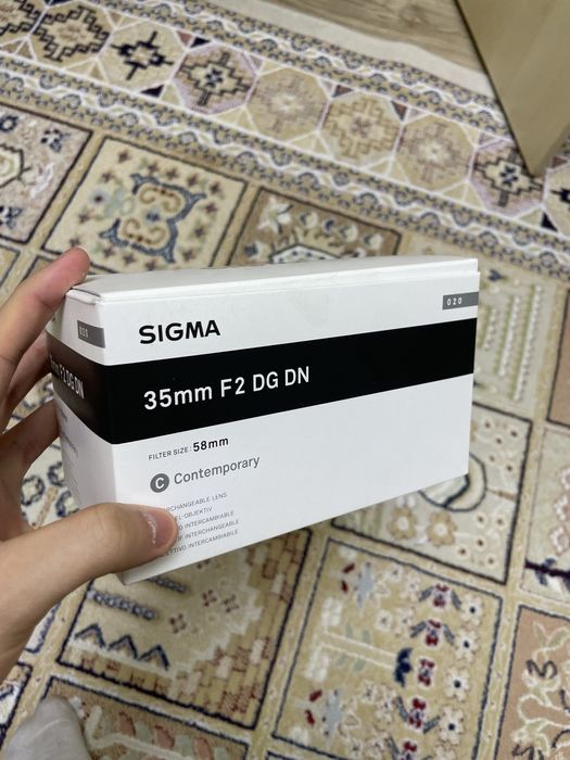 Обьектив Sigma 35mm f2 Sony E В идеальном состояний