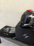 Vand casca scorpion exo-1400 evo carbon air aranea