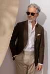 Sacou blazer slim 52 XL de lux Eduard Dressler lana moale respirabila