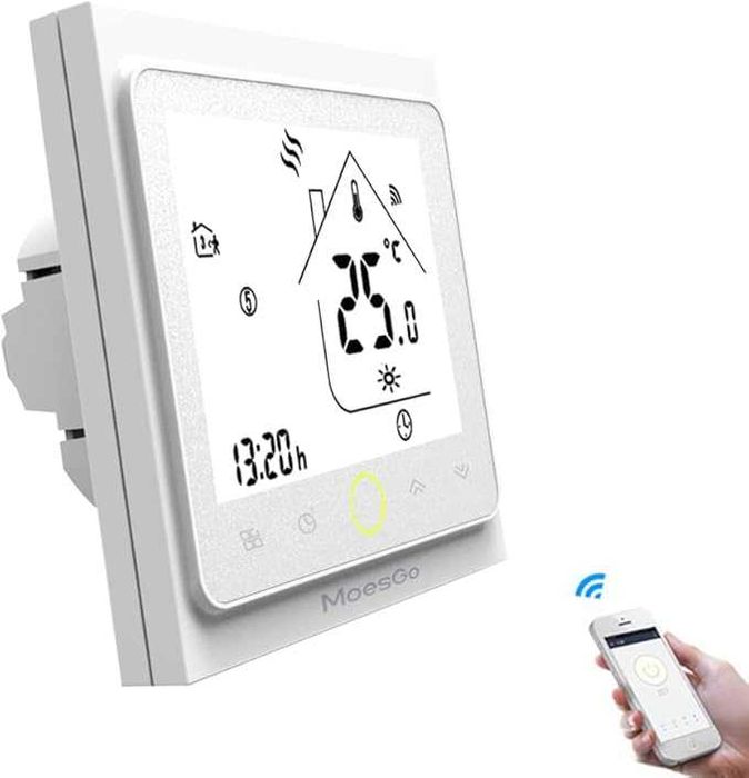 Termostat programabil inteligent WIFI  aplicația Smart Life Tuya Alexa