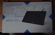 графический планшет XP PEN DECO 01 V.2 в полностью рабочем состоянии