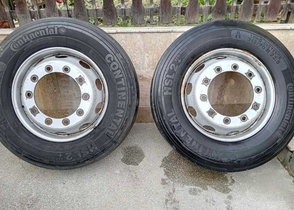 Anvelopa +Janta camion 315/70R22.5 Continental