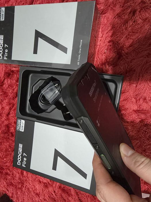 -Doogee Fire 7, Nou, 256Gb, 4Ram+12 extins, telefon de munca rezistent