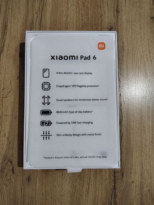 Xiaomi Pad 6 Xiaomi Pen 2nd generation tableta 6GB 128GB