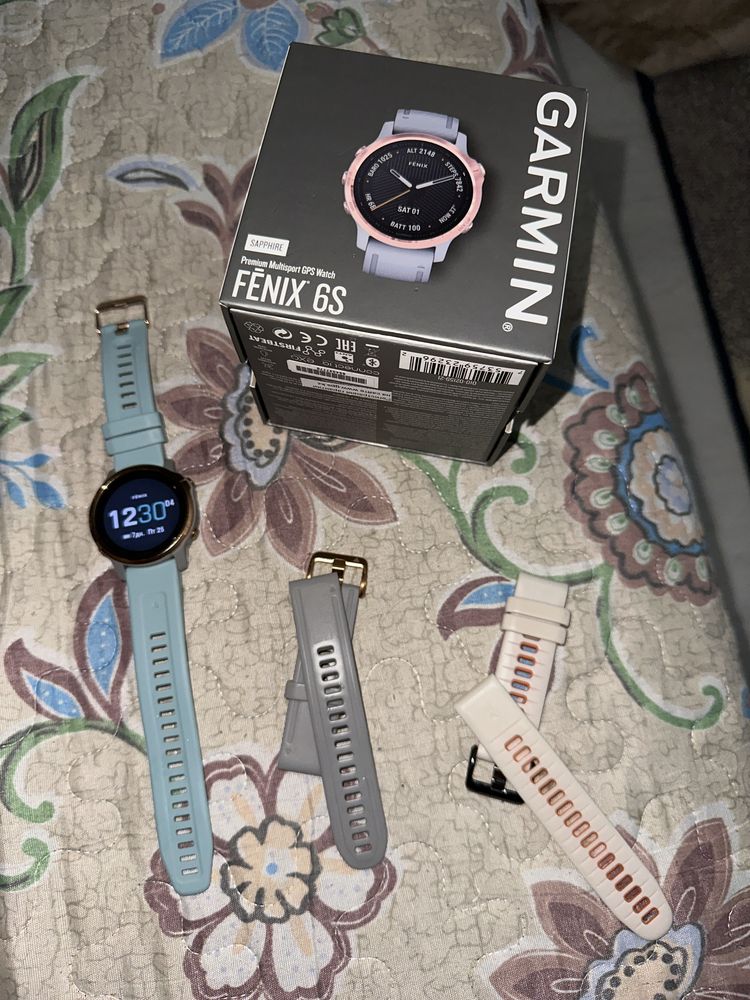 Продам garmin fenix 6s saphire