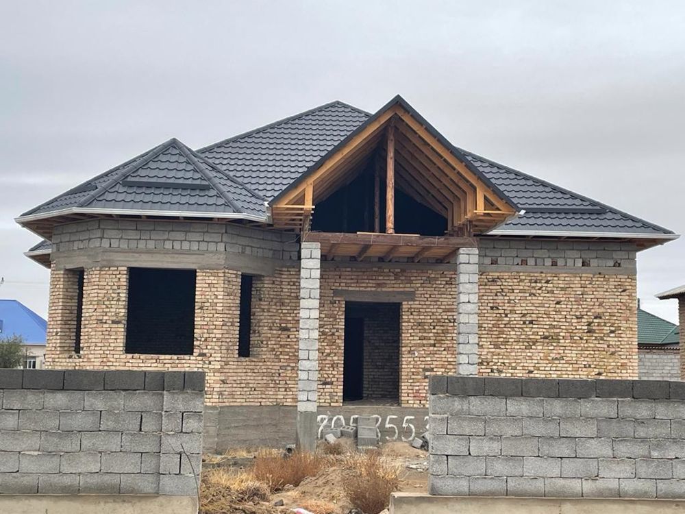 Үй сатылады, кирпич, крыша, черепица