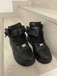 Air force 1 mid nike black/negru