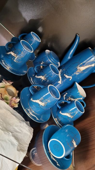 Serviciu cafea porțelan