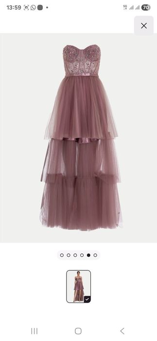 Rochie de ocazie cu trena