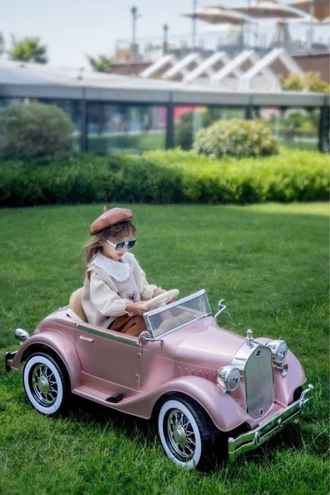 Ретро болалар машинаси 24V 5 мотор катталарга сигвейи бор электромобил