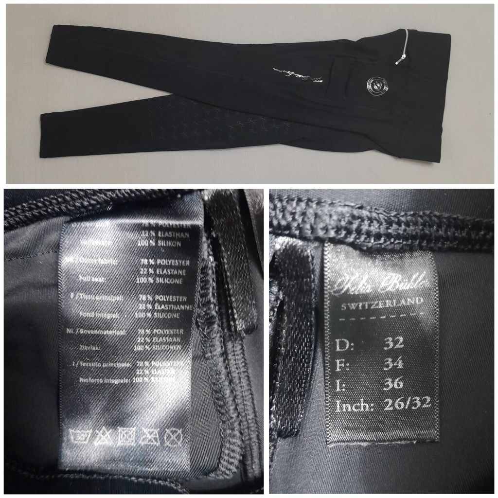 Pantaloni călărie leggings echitatie Felix Buhler cu silicon grip nr S