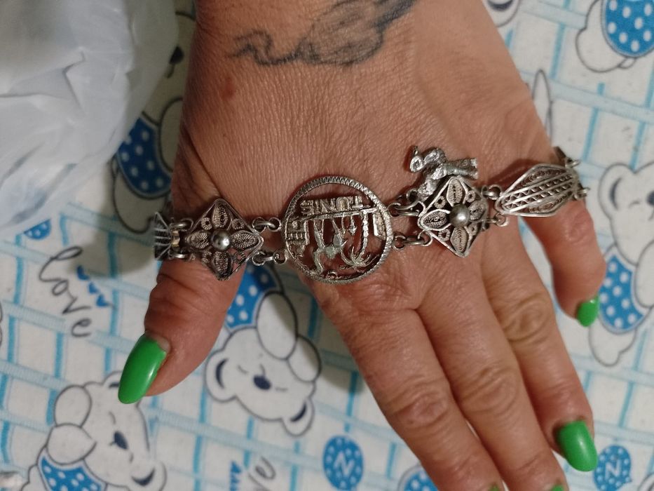 Brățară argint vechi.