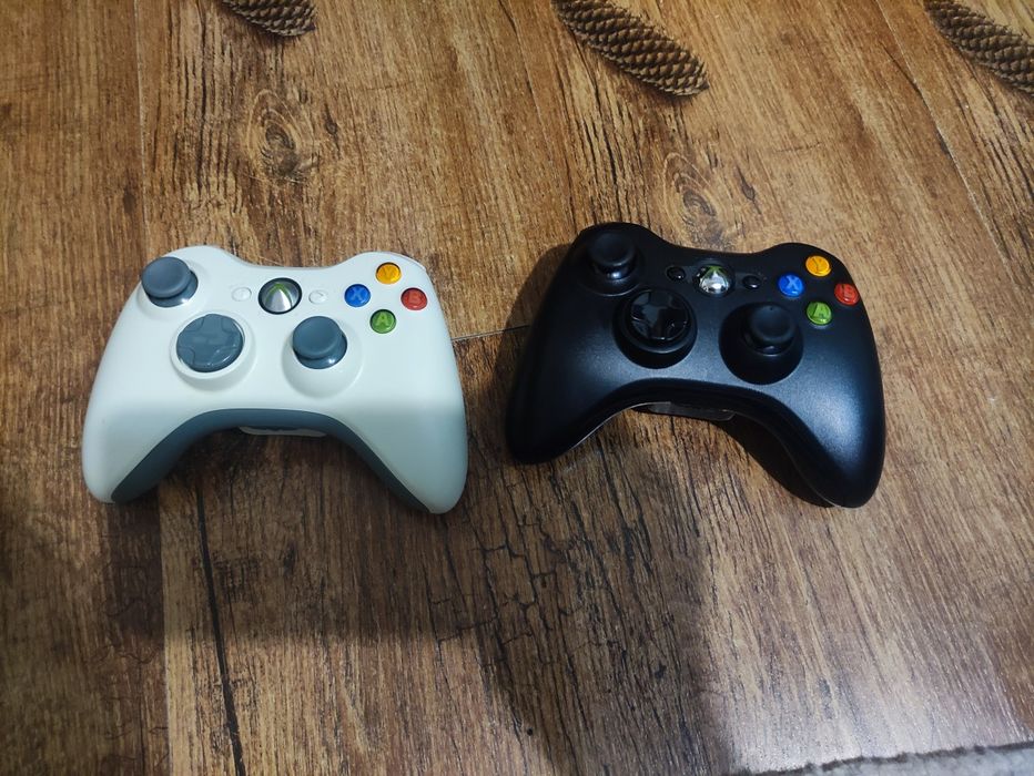Controller Xbox 360 wireless original sau cu fir perfect funcțional