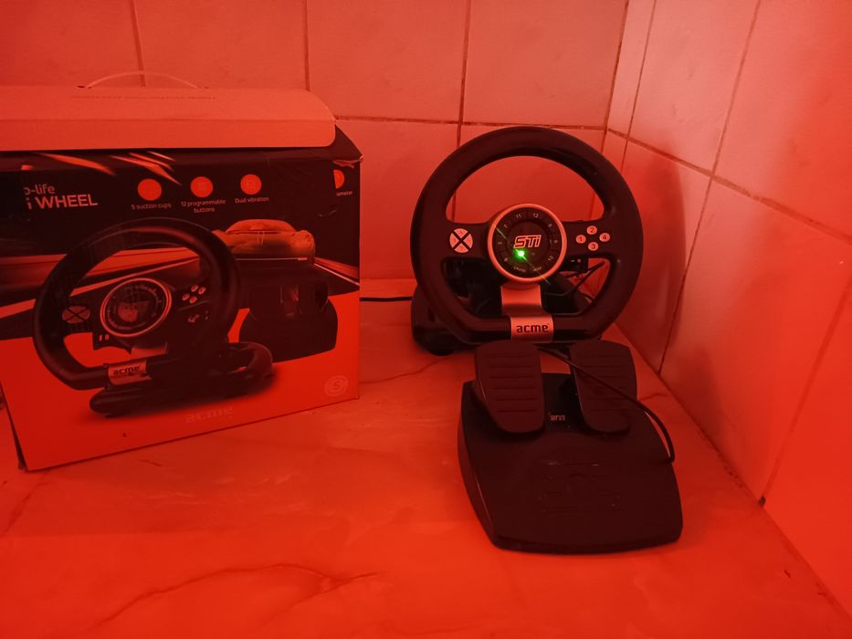 Volan cu pedale pentru PS