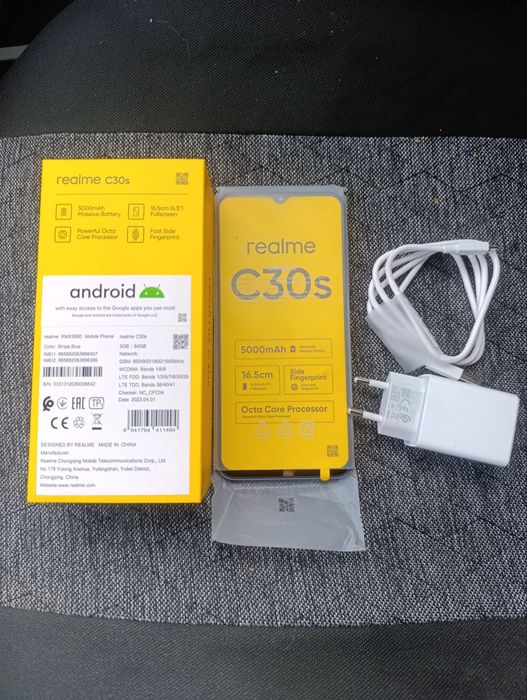 Realme C30s yangi