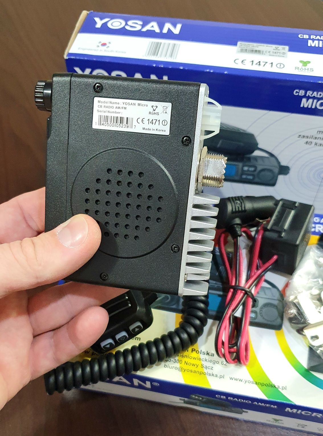 Statie radio CB - Yosan Micro V2 ASC (fabricata in Korea)* produs Nou