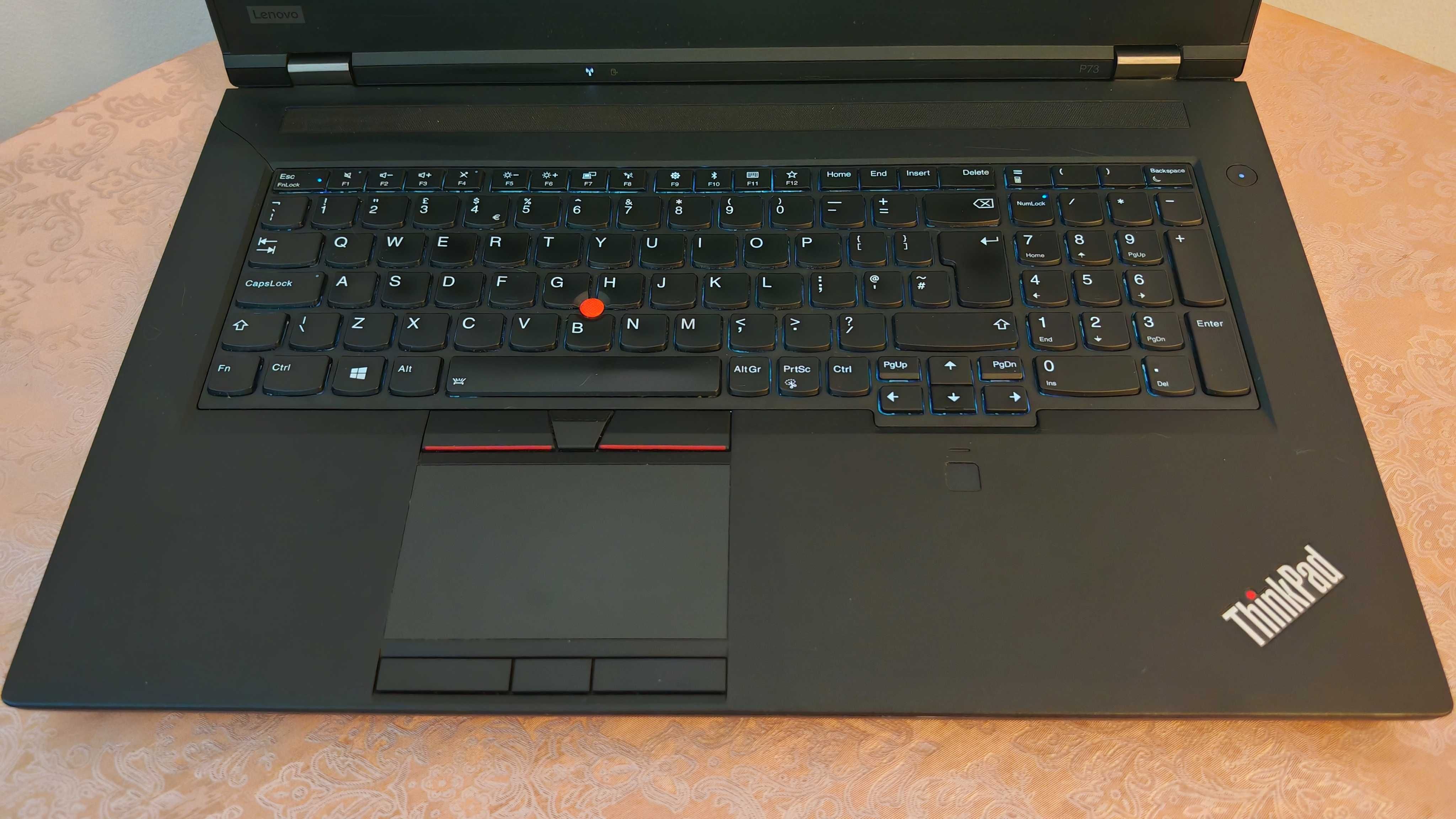 RTX 4000 8GB/Core i7-9750H/16GB RAM/512G SSD/17.3 IPS FHD/ThinkPad P73