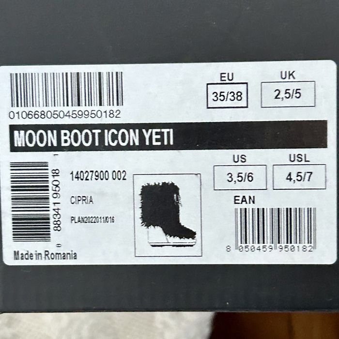 Icon Yeti pale-pink faux-fur boots
