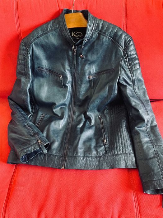 Geaca piele matlasata .  Piele foarte fina