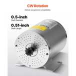 Motor DC 1800W 48V 4500rpm + controller Nou ambalat