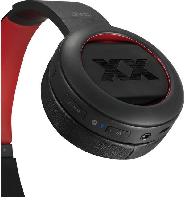 Casti Stereo JVC HA-XP50BT-RE Bluetooth wireless in cutie nou