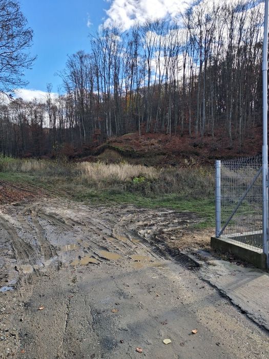 Teren intravilan 409 mp + 5000 mp pădure la intrare în Curtea de Argeș