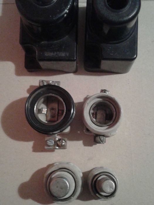 Комплект Витлови Бушони с външни бакелитови предпазители плюс бонус.