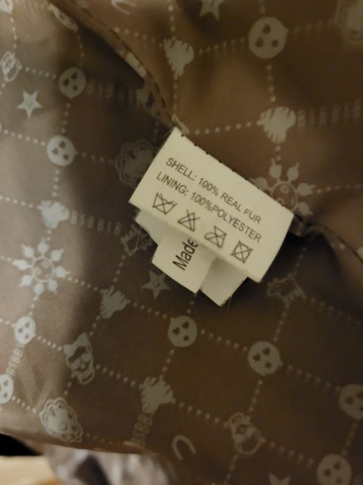 Haina  blana de iepure  BSB marime M