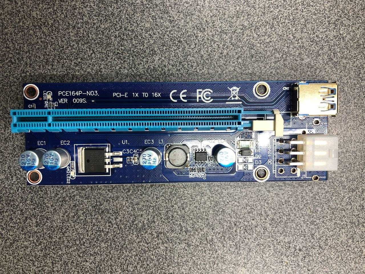 PCIe адаптер Рейзер PCE164P-N03 (VER 006C)