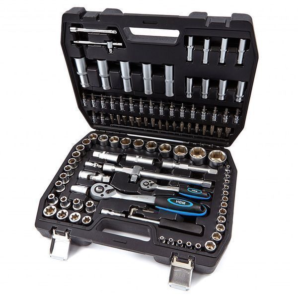 Комплект инструменти, 108 бр., hbm